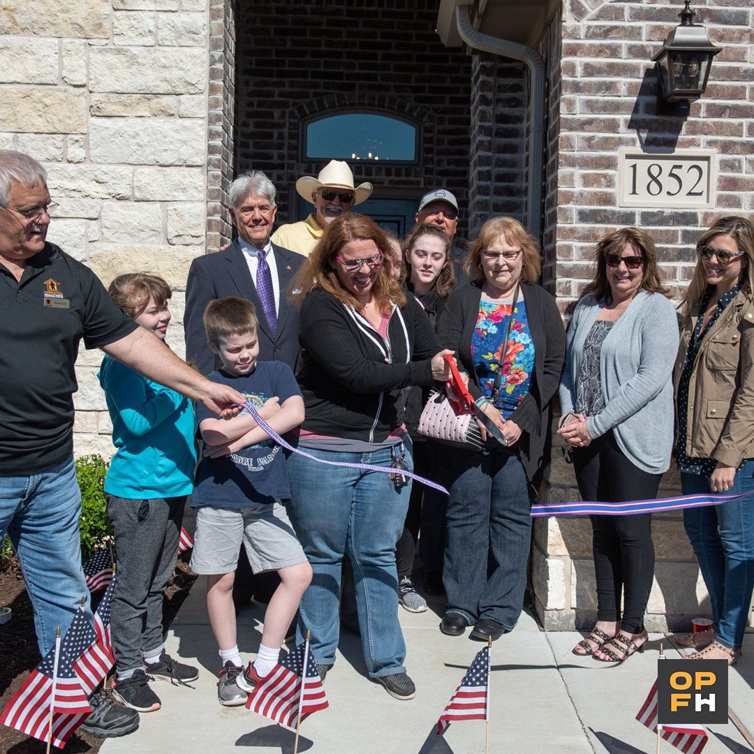 Happy five-year #Homeversary to U.S. Army SPC Charlotte Ferris!🙏 We handed over the keys in 2019 with the help of Heritage Real Estate, McBee Homes and @RogerW_CDJR!