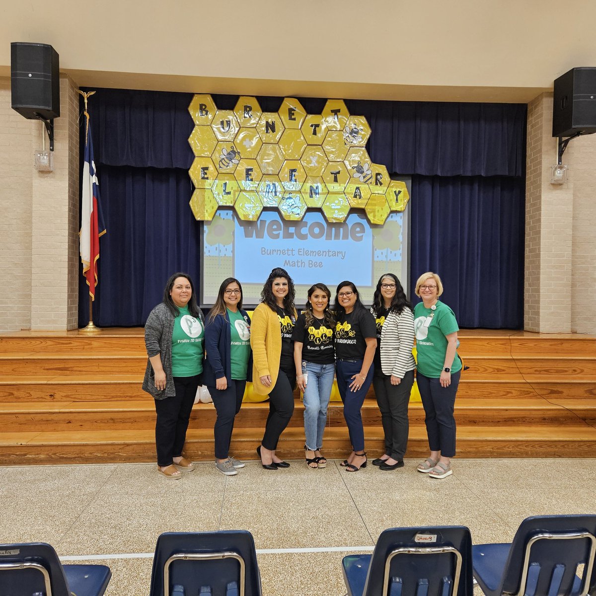 Our students did an amazing job at our first ever Math Bee. Thank you to our district specialists for being there today supporting our beavers. 🧮🦫🐝 #PISDMathBee #PISDMathChat #BurnettBeavers