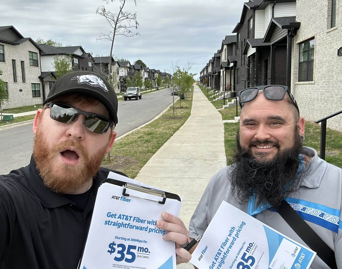 Jared Bradley (@jared_bradley9) on Twitter photo βI CAN GET FIBER FOR HOW MUCH?!β Out here spreading the good π word and converging these π π π βΌοΈ
#ATTfiber #converged #MPHH #KAMO #WinAsOne #AllinOne #winMOORE #KAMOconvergers <a href="/CoachAPacheco/">Alexandria Pacheco</a> <a href="/Mairuu3/">Mayra Sharp</a> <a href="/AnthonyGordin/">Anthony Gordin</a> @MattBoone85 <a href="/AlyssaMoore_12/">Alyssa Moore</a> <a href="/KAMOkonnects/">πΎπ΄ππ</a> βI CAN GET FIBER FOR HOW MUCH?!β Out here spreading the good π word and converging these π π π βΌοΈ
#ATTfiber #converged #MPHH #KAMO #WinAsOne #AllinOne #winMOORE #KAMOconvergers <a href="/CoachAPacheco/">Alexandria Pacheco</a> <a href="/Mairuu3/">Mayra Sharp</a> <a href="/AnthonyGordin/">Anthony Gordin</a> @MattBoone85 <a href="/AlyssaMoore_12/">Alyssa Moore</a> <a href="/KAMOkonnects/">πΎπ΄ππ</a>