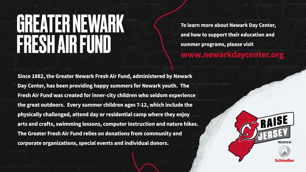 We're proud to invest and highlight organizations in our local New Jersey communities! Raise Jersey spotlights a community organization strengthening individuals, families, and neighborhoods. Get to know Newark Day Center, a multi-faceted and innovative community agency serving