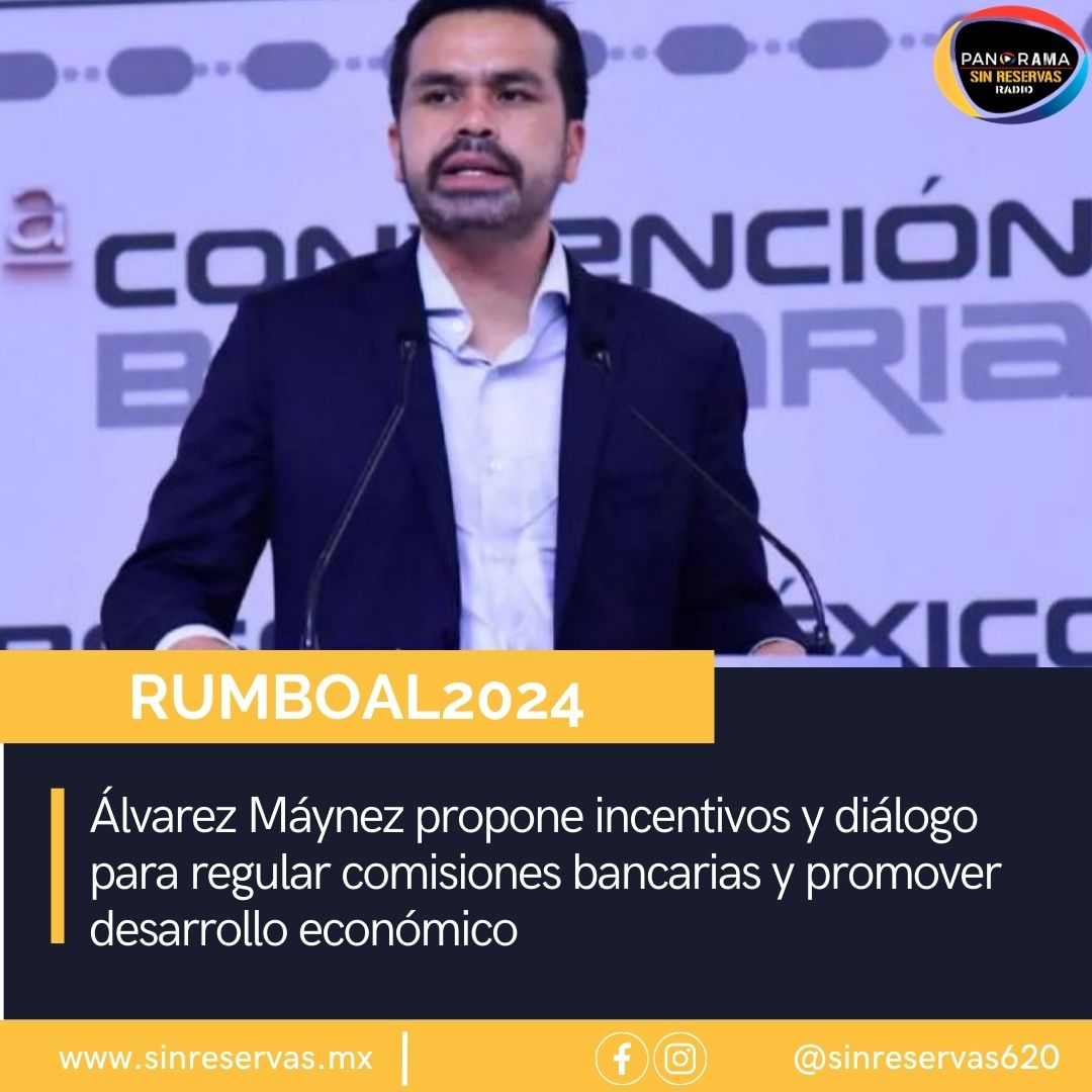 #RumboAl2024 | La propuesta de Jorge Álvarez Máynez durante la 87 Convención Bancaria refleja su enfoque en la búsqueda de soluciones colaborativas para abordar desafíos importantes en el sector financiero y el desarrollo económico del país. i.mtr.cool/jyqfxwlopw