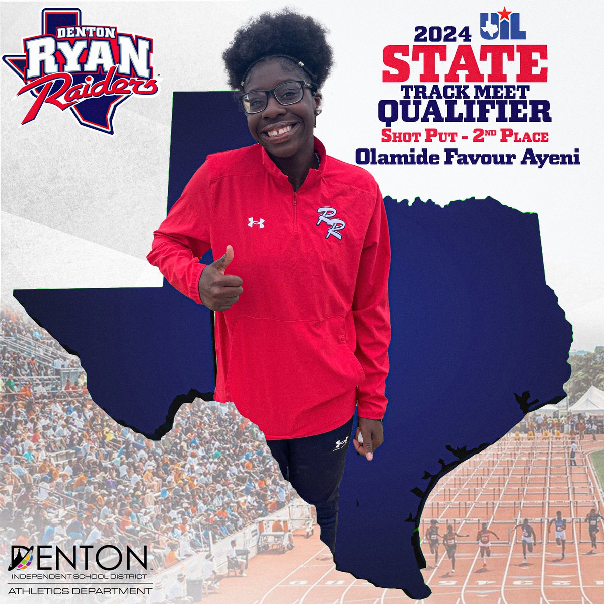 Denton ISD Athletics tweet media