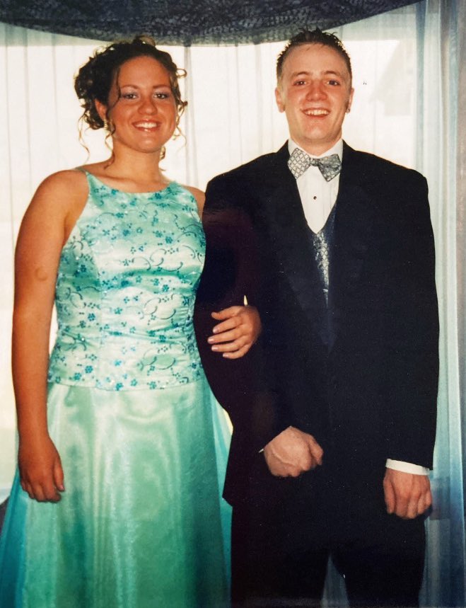 What did you look like at 17? Technically I was 18. Close enough. My senior prom, my brother’s junior prom. I treasure this photo now that he’s gone.