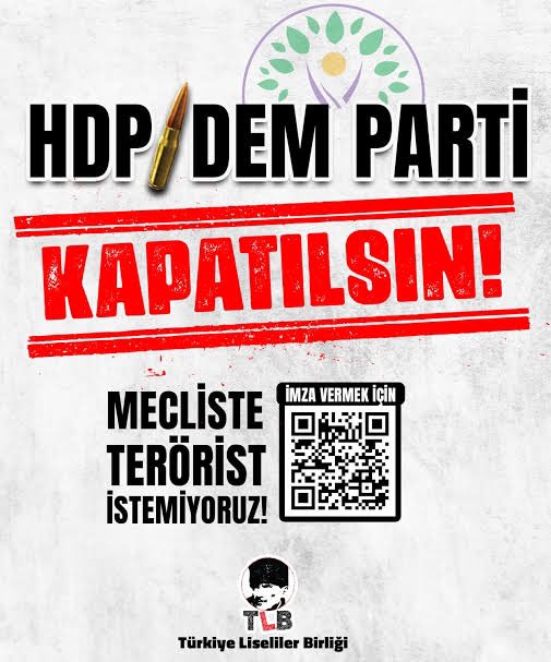 HDP, YSP, DEM Parti… İsimleri değişiyor, maskeleri değişiyor ama amaçları asla değişmiyor.

Hepsi, ABD tarafından yönetilen PKK’nın kendisidir. Anayasa Mahkemesi Bu partiyi kapatmak için daha neyi bekliyor?

Dem Kapatılsın

⚠️⚠️⚠️⚠️⚠️⚠️⚠️
Süleyman Soylu 
MHP'den
Dersim