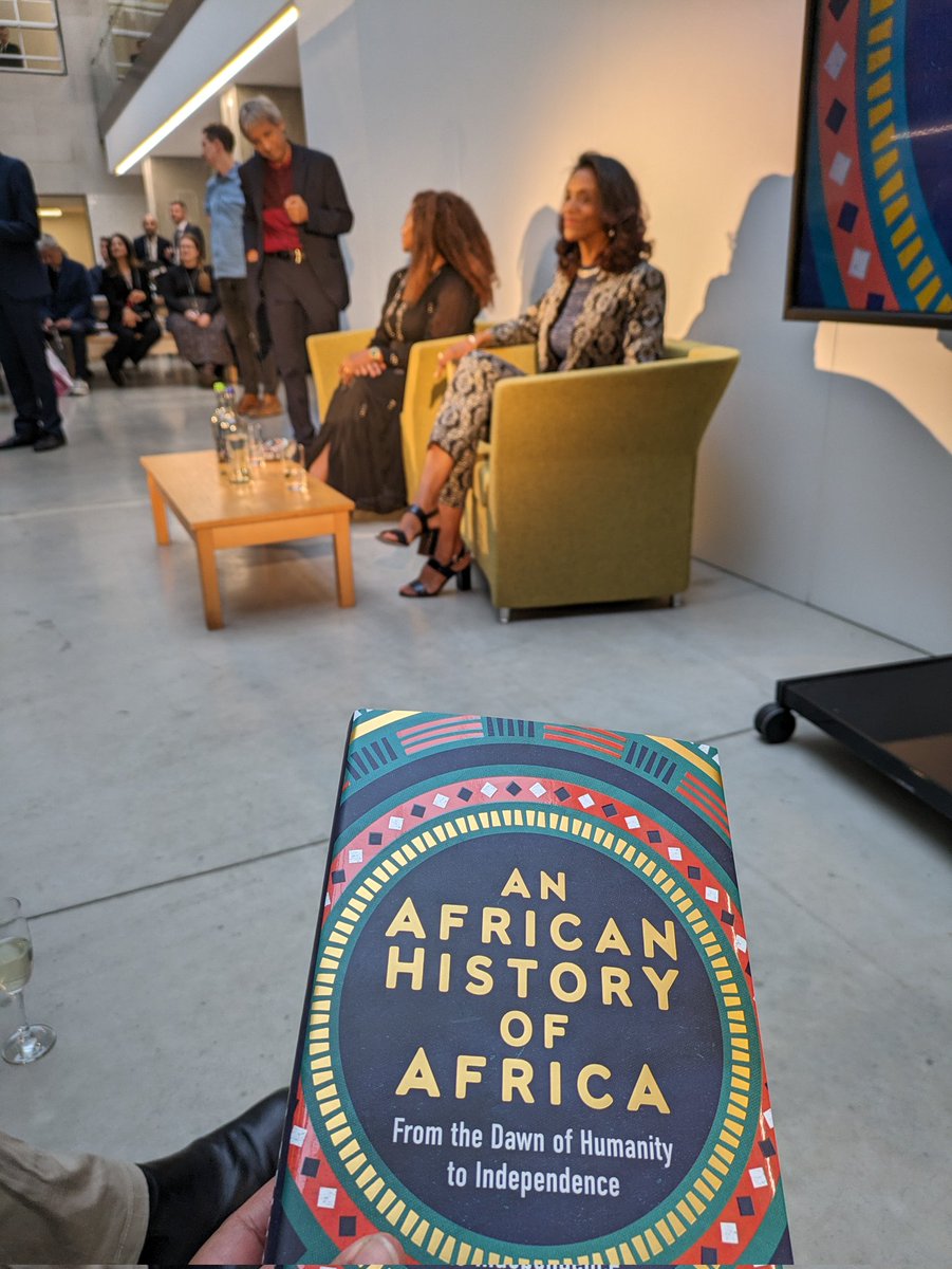 Yesterday I attended the launch of @TheZeinabBadawi 's An African History of Africa at @SOAS, it was truly a momentous occasion. I look forward to reading the book, a birthday present from @IdaHadjivayanis !