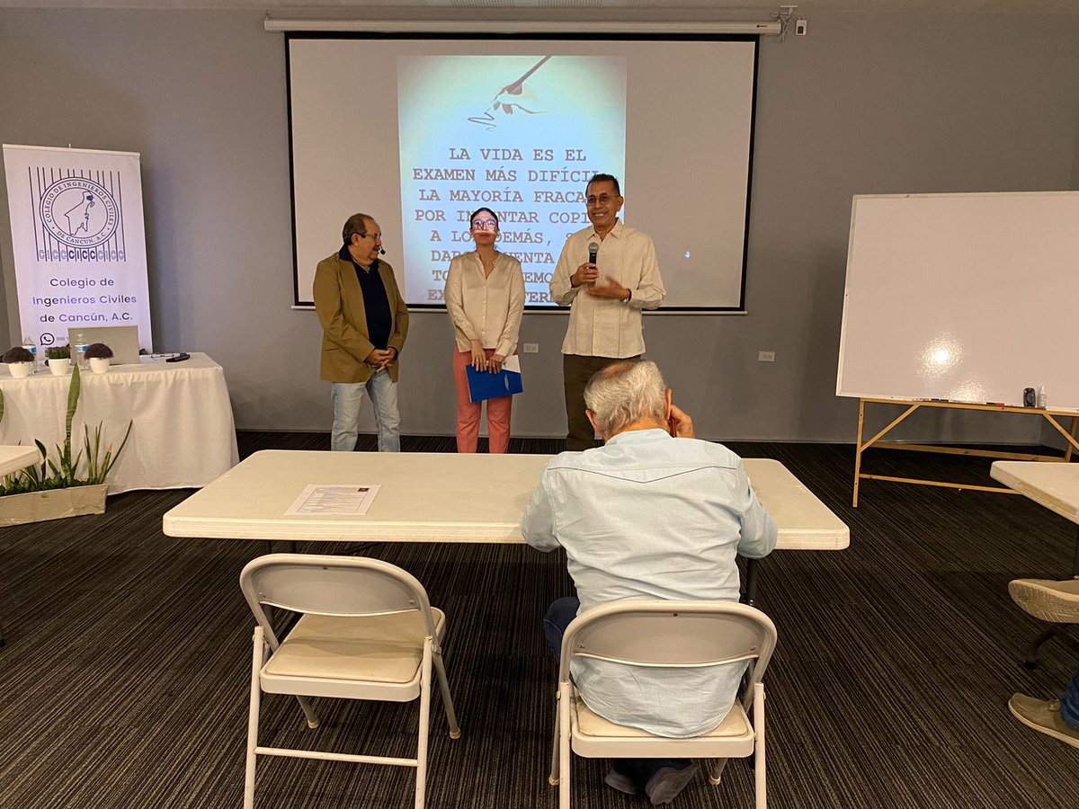 CICcancun's tweet photo. Dio inicio el curso de Régimen de Propiedad en Condominio con contenido muy interesante y con gran aprendizaje para los asistentes. https://t.co/YDsytrkYBo