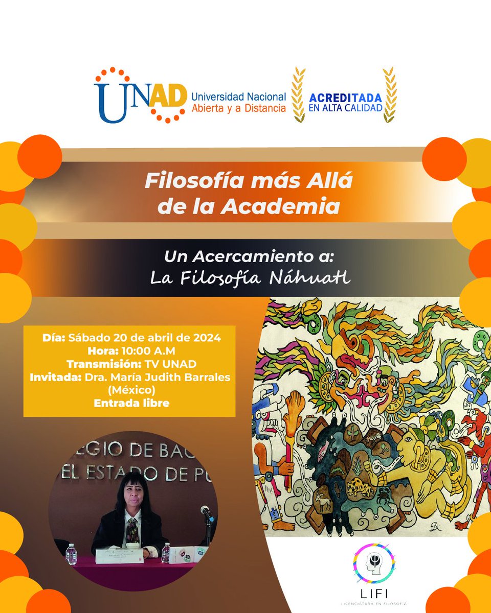 ¡Prepárate para un viaje filosófico! 🧠🌟 Descubre la sabiduría Nahuatl 🇲🇽 y expande tu mente con ideas únicas. ¡No te pierdas esta experiencia! 🌄 Aprende sobre cosmovisión y valores del pueblo Náhuatl, su sabiduría ancestral para la vida actual y más. 🌌 ¡No te pierdas esta