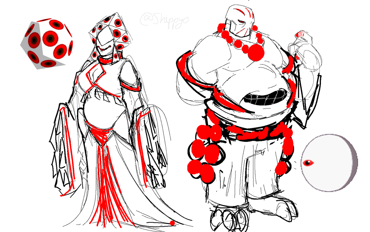 Gijinka redesing i did of both Zero and Miracle Matter