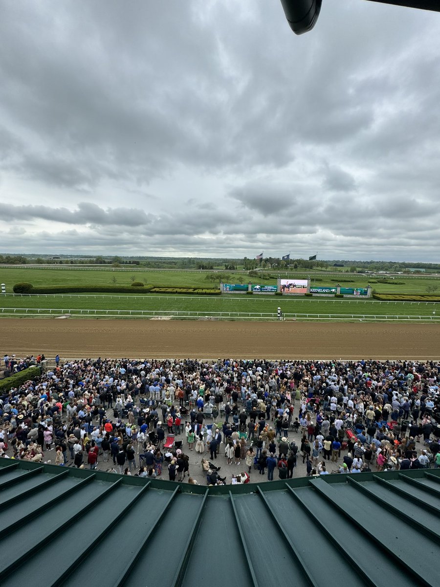 Fun day at Keenland. #KentuckyLivin’ #HorseRacing