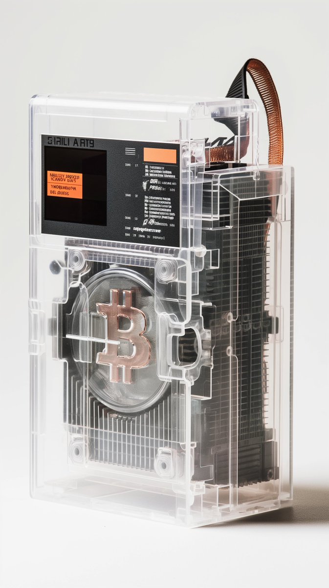 The newly released travel sized Bitcoin miner rig

✦ 10-day battery life
✦ Satellite connectivity
✦ 5 lbs
✦ $799

Tagline: "Self-sovereignty on the go!"