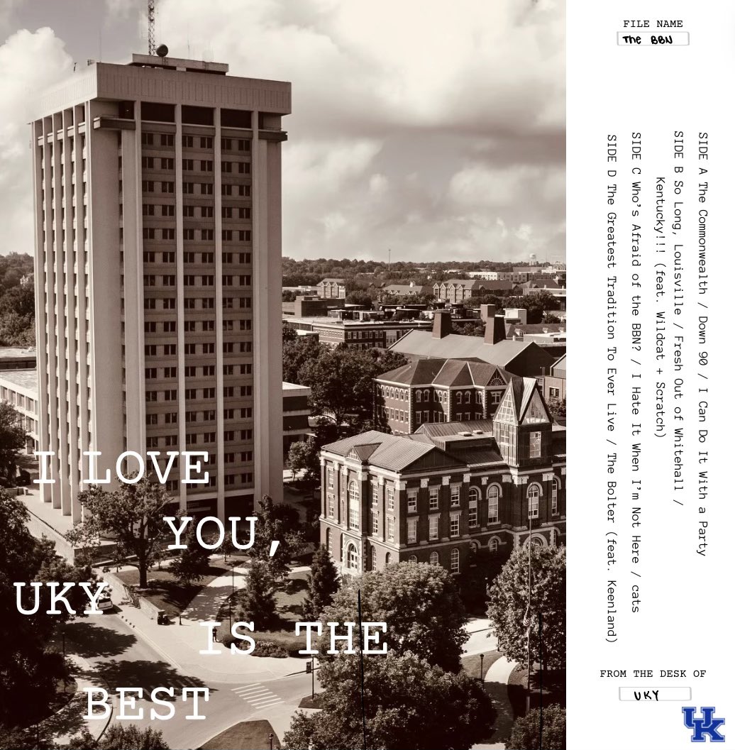 All’s fair in love and BBN #uky #TTPD