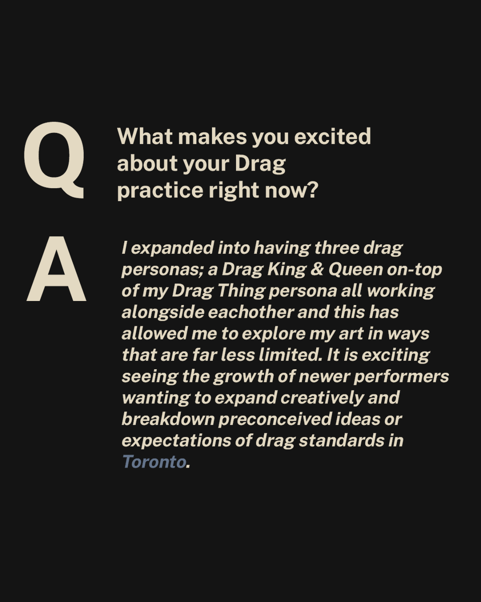 bstreetcollab's tweet photo. ARTIST SPOTLIGHT: Anne Alien
⁠
This Creature Feature with many personas will titillate &amp; terrify you in all the best ways. Head to our instagram for the full 1:1 interview.
⁠
#DragArtist #ClubKid #QueerArtist #Toronto https://t.co/RXl0zjzKP1