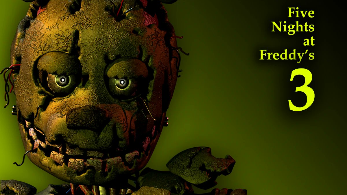 A subtitle update for ‘Five Nights at Freddy's 3’ on consoles has completed its QA testing and will be reviewed for release soon!

(Via: @Clickteam)
#fnaf #fivenightsatfreddys #springtrap