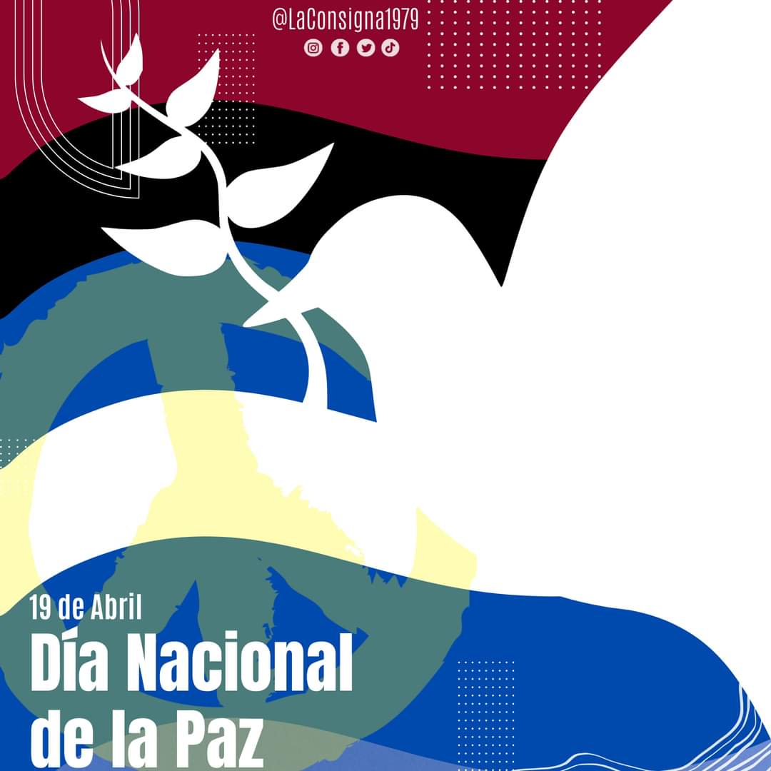 Con la Paz No se juega, todos con alegría a celebrar la Paz y tranquilidad que vivimos, #SomosVictoriasVerdaderas #LeonRevolucion