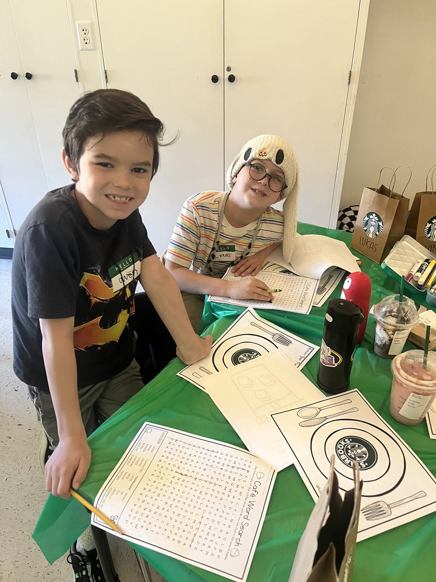 Learning Cafe in 2nd Grade ☕️💚 <a href="/115ccgs/">Circle Center Grade School</a>