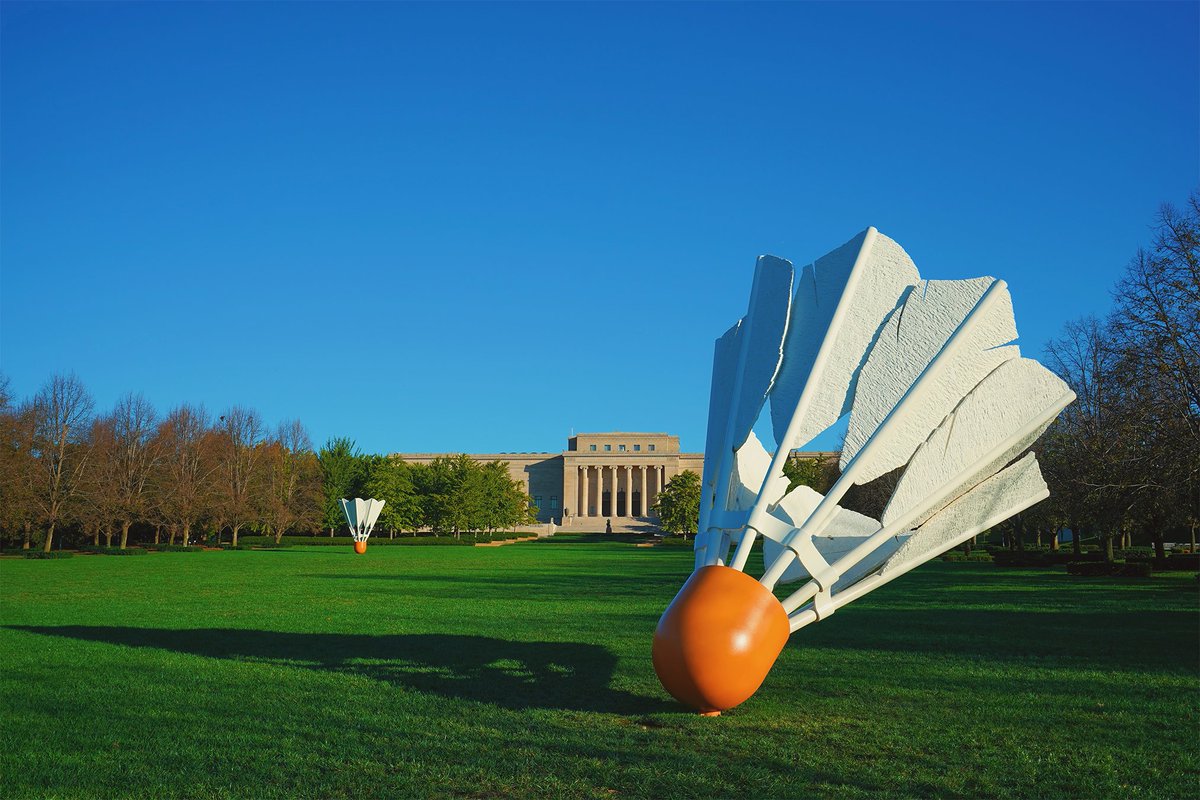 The iconic birdies at the Nelson-Atkins Museum of Art inspired Anderson Design Group to create this travel poster, which celebrates Missouri’s vibrant art scene. See the collection at bit.ly/3TUZMLE. — Mo #ThatsMyMO 📸 @adgnashville 🏷️ @nelson_atkins #ADGVisitMO