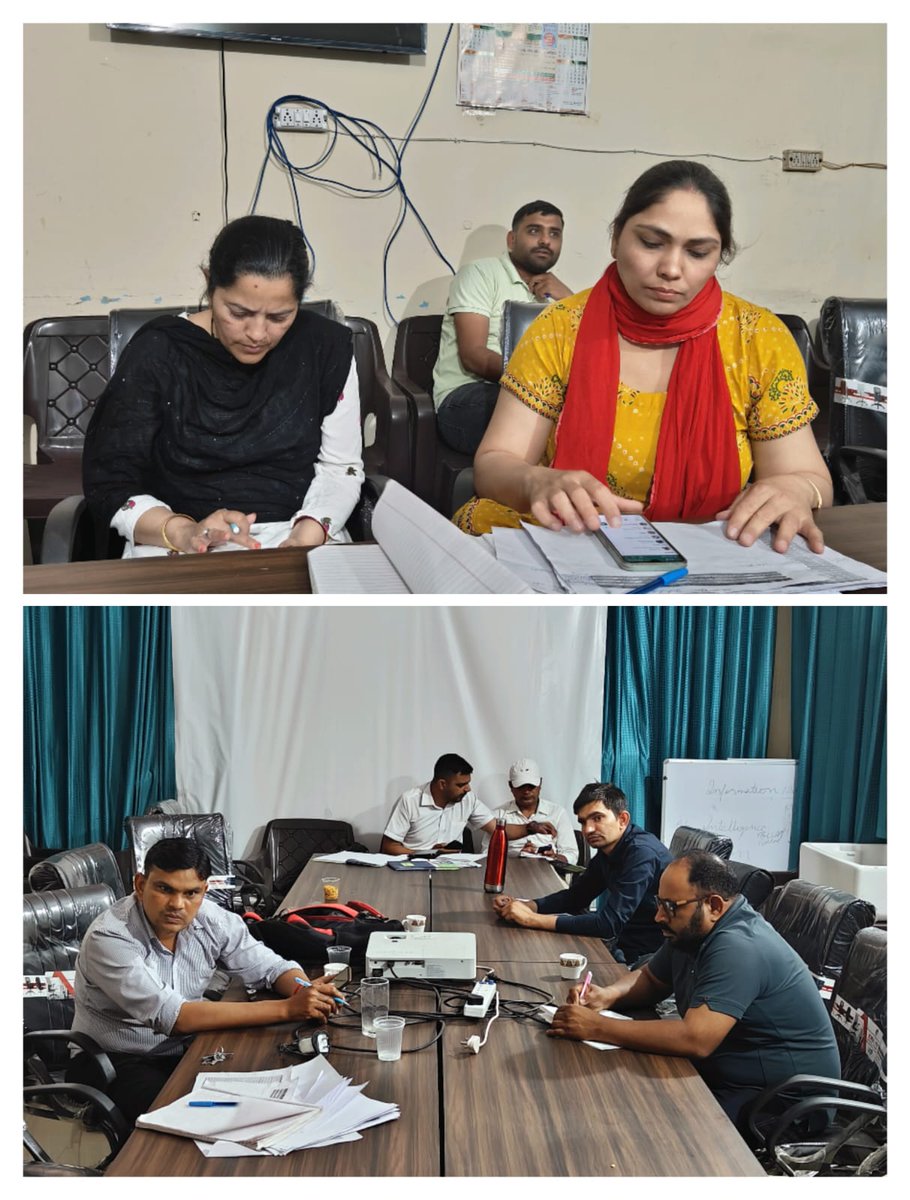 NTEP Review Meeting held under the guidance and supervision of Dy. C.S. (TB) - Dr. Kumari Indu, A.S.M.O. Dr. Sonal Dogra & M.O.T.C. Dr. Sushila Verma with staff members in District T.B. Hospital, Rohtak 18/4/2024 #TBMuktBharat #EndTB #TBHaregaDeshJeetega #NikshayMitra