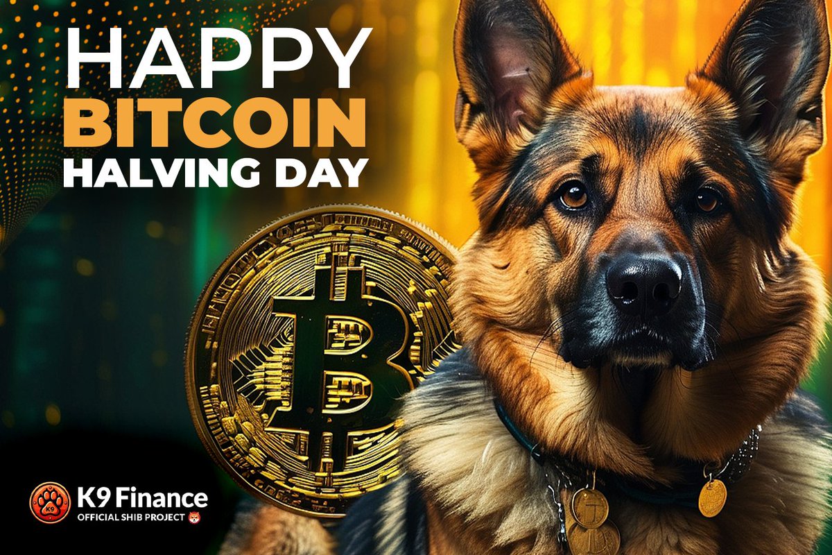 Tail waggin', Bitcoin halvin'! 🐾🚀 Paws up for the #Bitcoinhalving party! #Bitcoin #shibarmy