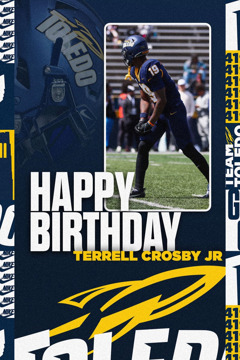 Happy birthday to @Terrell339 #TeamToledo #ONErocket