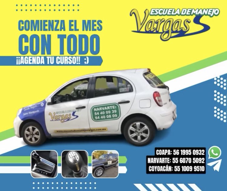 Escuela de Manejo Vargas tweet media