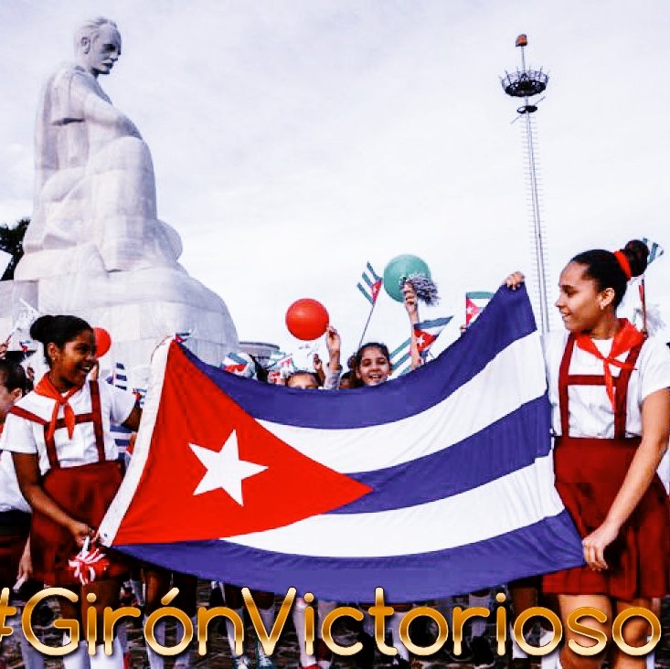 En #GironVictorioso estuvieron presentes las ideas de Martí, con la victoria, impedimos que el imperialismo se extendiera por las Antillas y cayeran con esa fuerza más sobre nuestras tierras de América #IzquierdaPinera #DeZurdaTeam