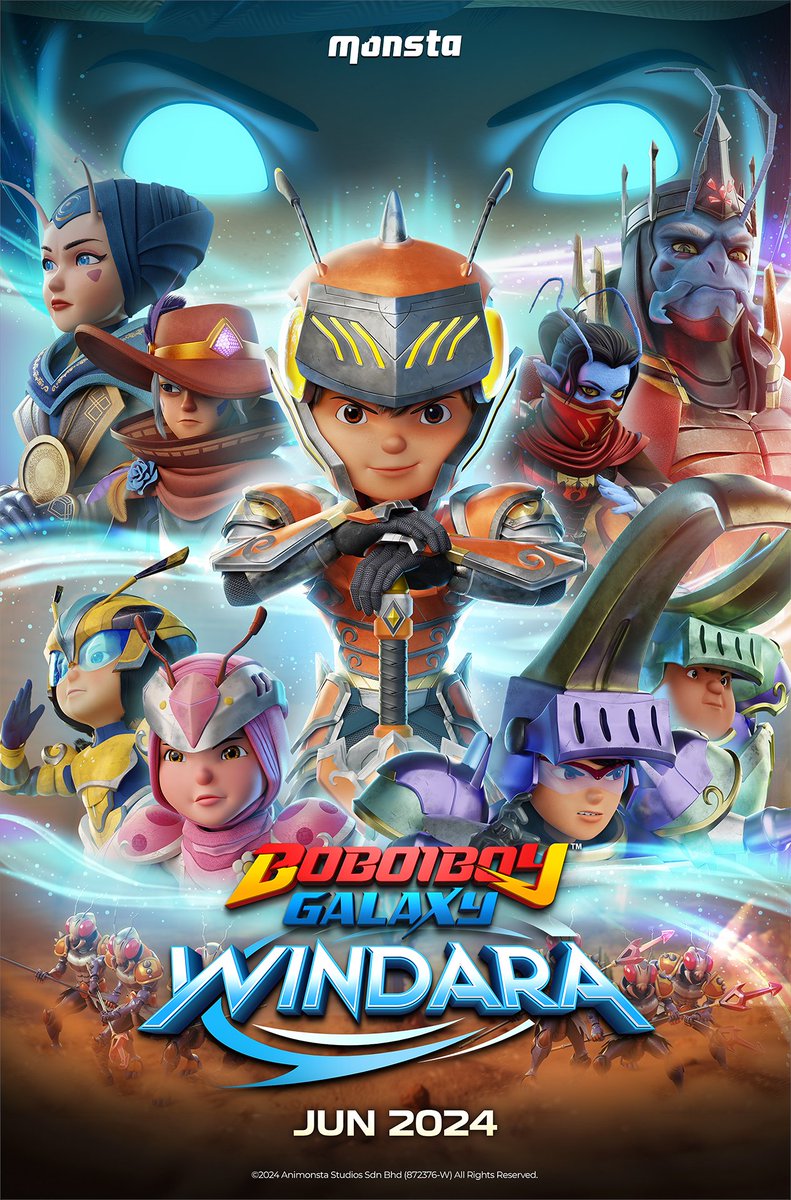 BoBoiBoy Galaxy WINDARA • Kemunculan Kuasa Tahap ke-3. Akan datang Jun 2024 ⚡ #BoBoiBoy #KembaliBeraksi #MONSTA