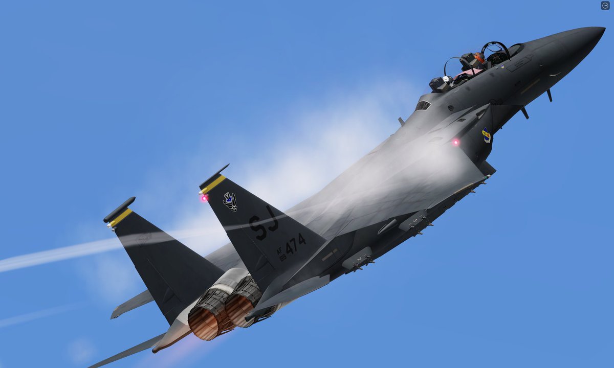 VRFSEDT2023's tweet photo. NAS Key West Airshow last weekend! Next weekend we will be performing at the Virtual Roblox Ocean City Airshow on April 27th 2024 &amp; The Virtual Roblox Coco Beach Airshow on April 8th 2024! We will be showcasing the F-15E Strike Eagle's capabilities with Flares at both shows! https://t.co/1oXVNOY1SO