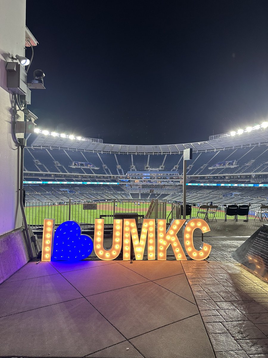 UMKC night at the K is undefeated!! #RooUp