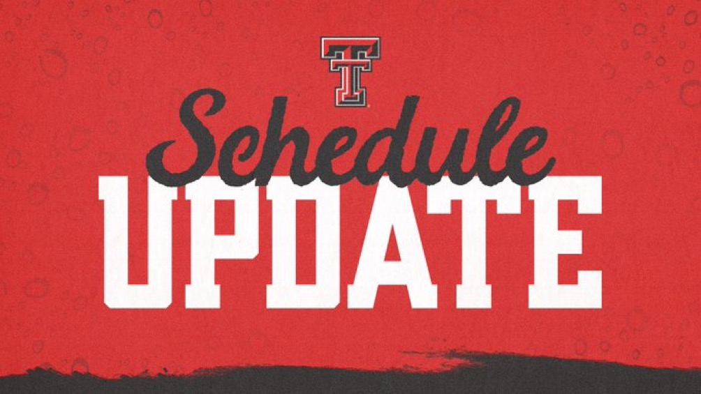 🚨 GAME TIME CHANGE 🚨 Due to projected inclement weather, we have moved Saturday's first pitch back to 6 p.m. #WreckEm
