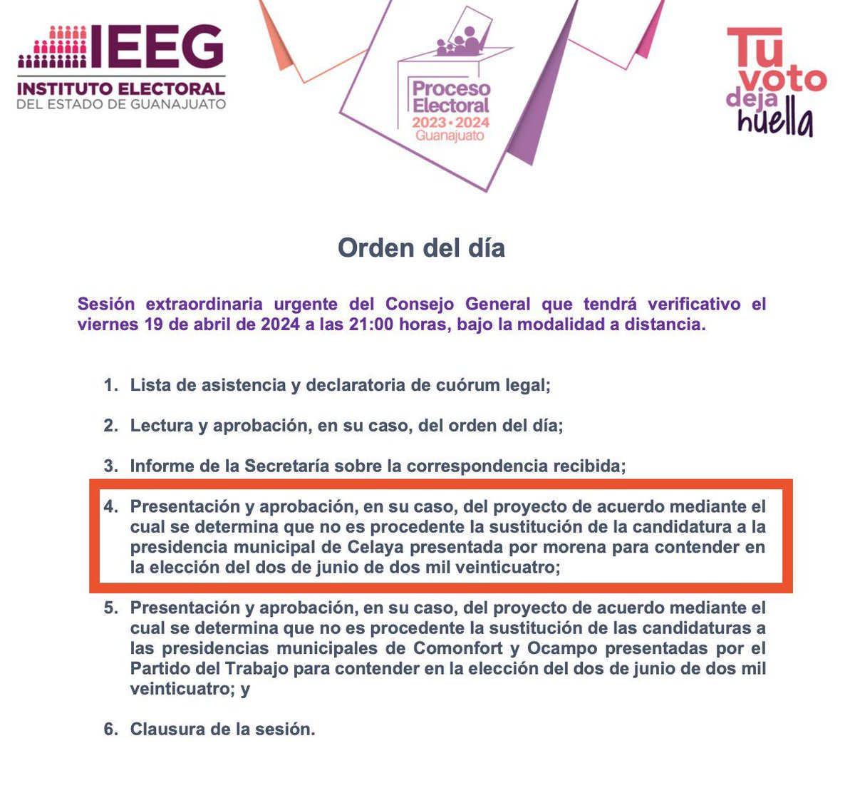 - Se calienta el proceso en Guanajuato.... Irapuato, Celaya, Guanajuato capital....