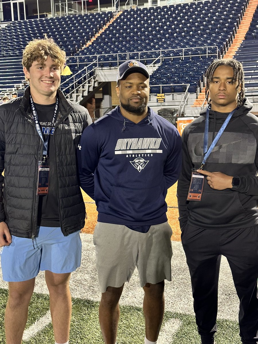 Enjoyed attending @UTM_FOOTBALL Junior day and spring game today! Thank you @CoachAClifton @FBCoach_P @CoachSantana_ for the invitation @mrafootball @CoachHerbertDa1 @CoachWeaverMRA @Coach_GAdams @ESPN3ALLDAY @MeshAcademy @shayhodge3