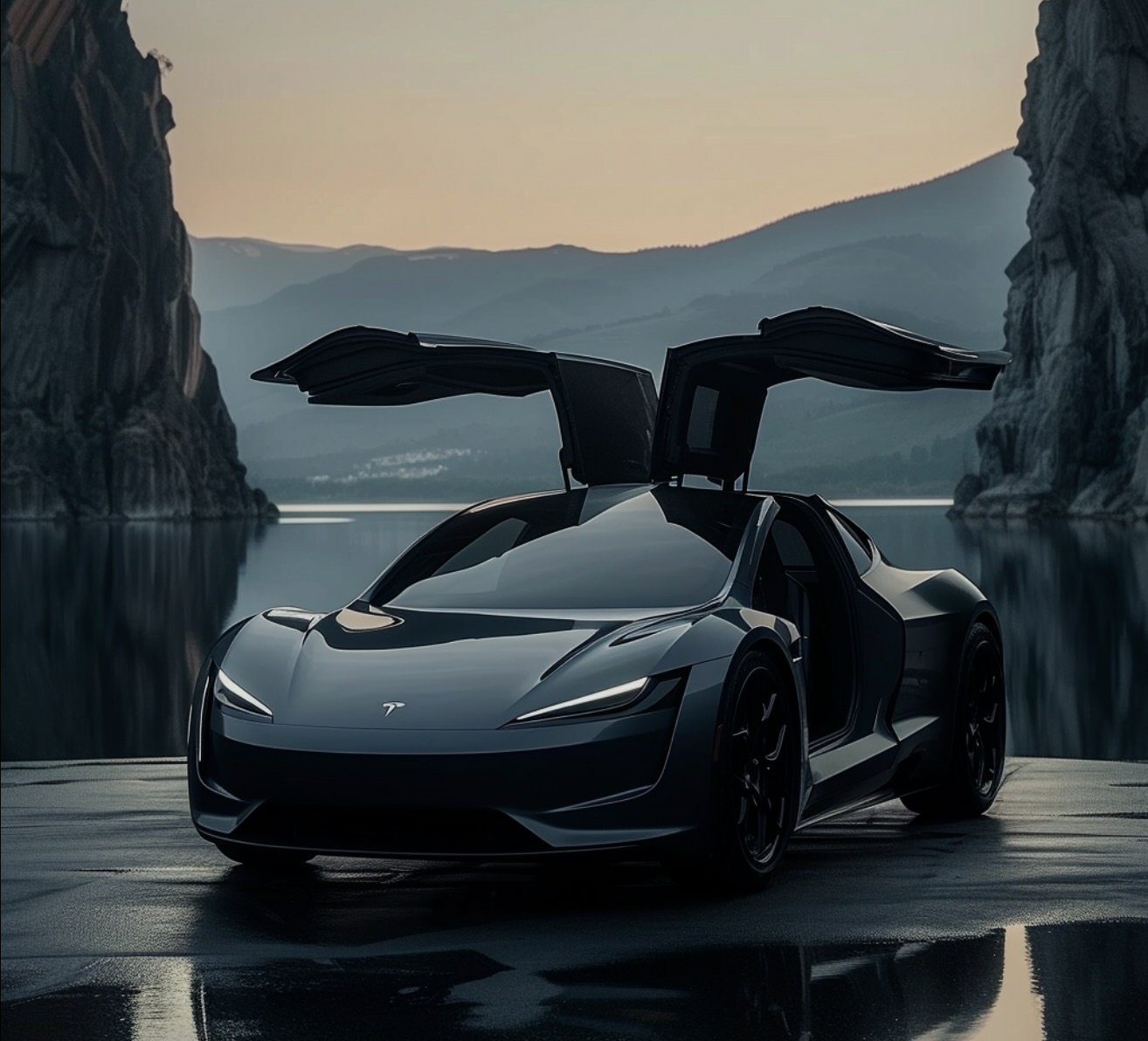 TESLA CARS ONLY⚡️ on X: "THE NEW TESLA ROADSTER WITH FALCON WING DOORS. https://t.co/dBU75DnXo9" / X