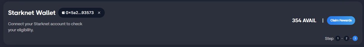 Starknet的头盔钱包终于可以查询 $Avail <a href="/AvailProject/">Avail</a> 空投了，这下终于不是Not Eligible了！

拿过 $STRK 空投的或者用过Starknet的，赶紧去查一下：

claim.availproject.org/#claimsection

#空投 #Airdrop