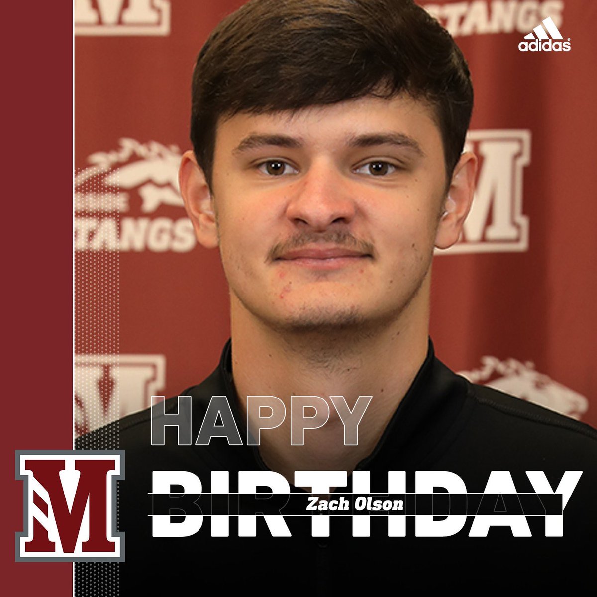 Mustang Nation: Please help us wish Student Assistant @olsonzach9, a happy birthday! #ALLIN 🎂🏀🐴