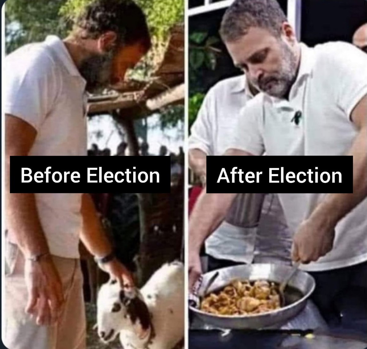 How Congress removes poverty ek J̶h̶a̶t̶k̶a̶ halal me! #RahulGandhi