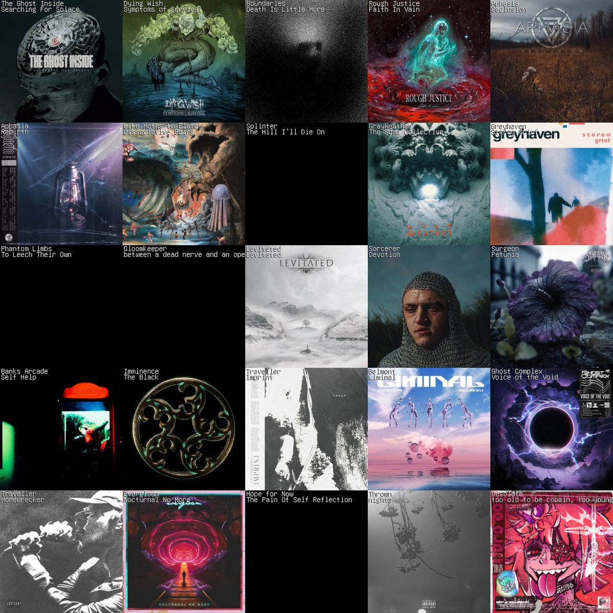 JayforTea's tweet photo. @rachellereacts @Invent_Animate @LMTF @BoundariesCT @syscband @greyhavenband @armslengthblues @tcband @vaticanvr @VCTMSIL @Cane_Hill Bit late today, but bangers none the less https://t.co/OjRHLN1mBt