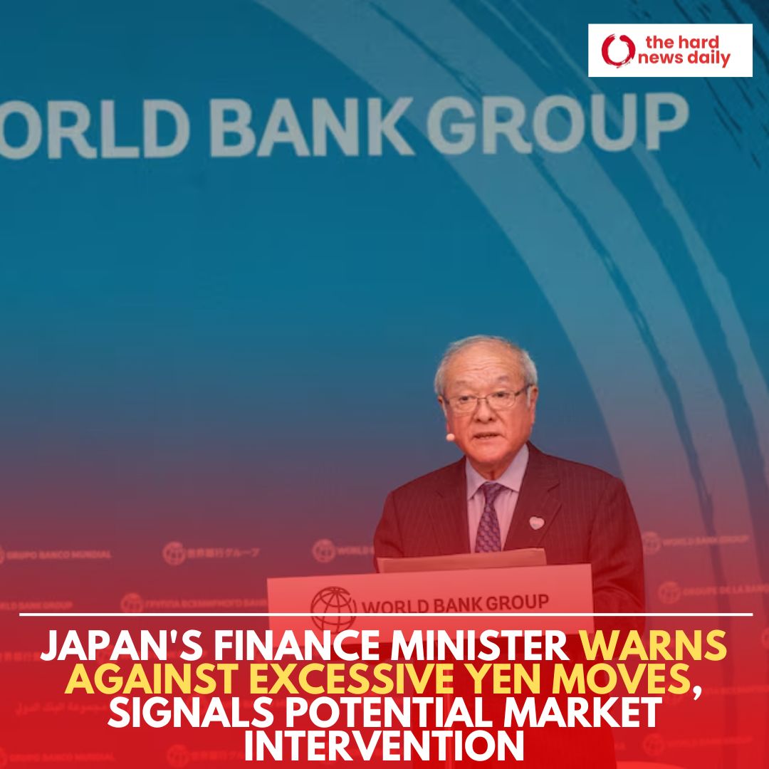 Japan's Finance Minister Shunichi Suzuki issues a warning about excessive yen movements, signaling readiness for intervention if necessary. 

Concerns grow over market volatility amid speculation about shifts in US and European central bank policies. 

#Yen #CurrencyMarkets
