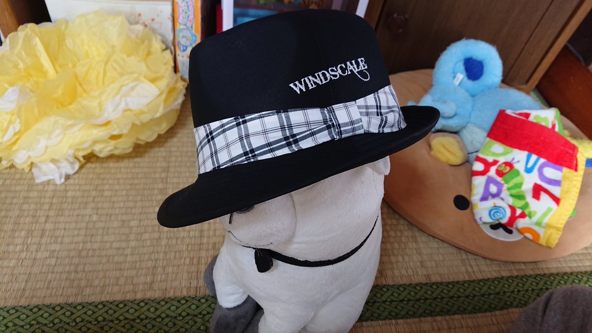 facetowel1's tweet photo. WINDSCALEの帽子届いた！
やっぱり好きやなぁ(*´ω｀*)

お出かけが楽しみになる～
#仮面ライダーW #WINDSCALE https://t.co/SNLruyCZGc