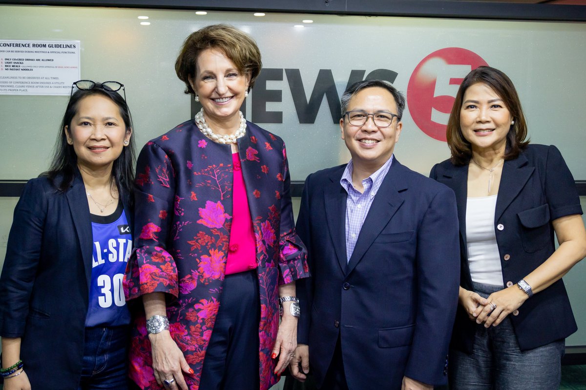 Ruth Cabal joins TV5 

Whether it's TV5 under MVP or ABC5 under Edward Tan, PH media are all controlled by the Americans. The Americans could easily magnitsky the owners of PH media. This is how they controlled the Lopez then, & now Gozon. This is also why they have to kill SMNI.