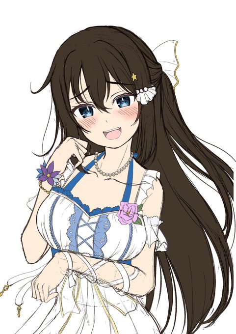 WIPで〜す!
あなたのヒロイン衣装って良いですよねー 