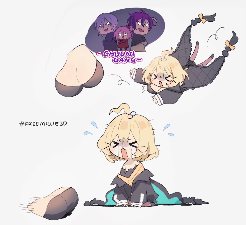 justice persevered in the end 
#DrawMillie #FreeMillie3D 