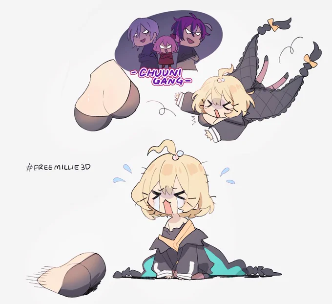 justice persevered in the end 
#DrawMillie #FreeMillie3D 