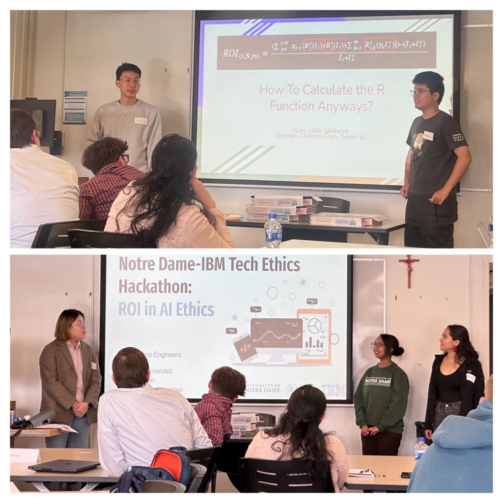 Toby J. Li😺 (he/him) (@tobyjli) on Twitter photo Two teams of <a href="/ND_CSE/">Notre Dame CSE</a> <a href="/NDHCI1/">Metoyer Lab @ University of Notre Dame</a> PhD students <a href="/Ruyuan_Wan/">Ruyuan Wan 🌿</a> <a href="/simret_araya/">Simret Araya</a> Mariana Fernández <a href="/yuwen_lu_/">yuwen lu</a> <a href="/CharlieCRChen/">Chaoran Chen</a> won both the 2nd place and the 3rd place at the ND-IBM <a href="/techethicslab/">Notre Dame-IBM Technology Ethics Lab</a> Tech Ethics Hackathon today! Two teams of <a href="/ND_CSE/">Notre Dame CSE</a> <a href="/NDHCI1/">Metoyer Lab @ University of Notre Dame</a> PhD students <a href="/Ruyuan_Wan/">Ruyuan Wan 🌿</a> <a href="/simret_araya/">Simret Araya</a> Mariana Fernández <a href="/yuwen_lu_/">yuwen lu</a> <a href="/CharlieCRChen/">Chaoran Chen</a> won both the 2nd place and the 3rd place at the ND-IBM <a href="/techethicslab/">Notre Dame-IBM Technology Ethics Lab</a> Tech Ethics Hackathon today!