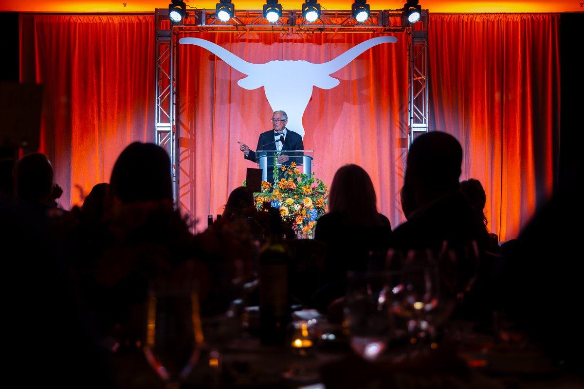 An evening to toast the GOAT #HookEm | @TexasMSD