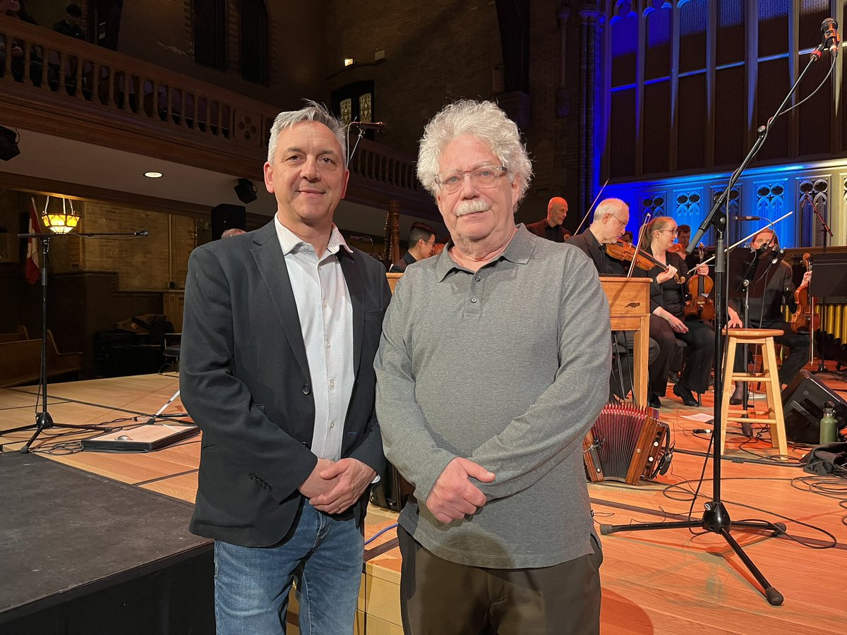 Thoroughly enjoyed @ldnsymphonia collaboration with #LeVentduNord this evening, blending the symphony with Québécois folk music. leventdunord.com @SunfestLDN