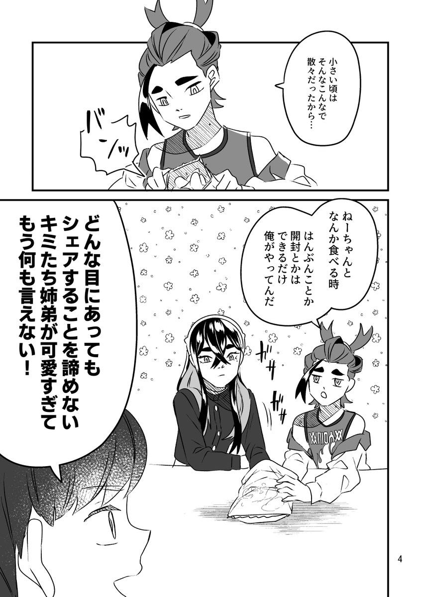 キタカミ姉弟
不器用ゼイユ【1/2】 