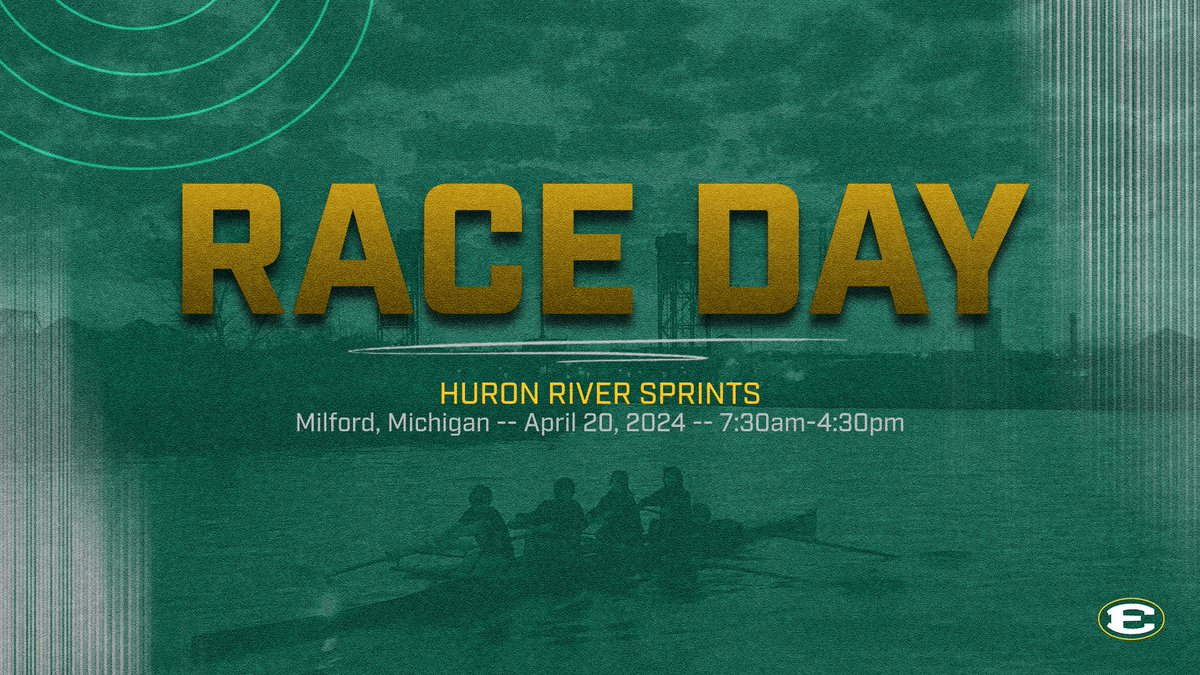 The St. Edward Eagles are back in action today at the Huron River Sprints in Milford, Michigan.

The day's schedule and results can be found here: crewtimer.com/regatta/r13508

Drone coverage of the on-water action can be found here: mixermedia.co/rowlive

Go Eagles!!
