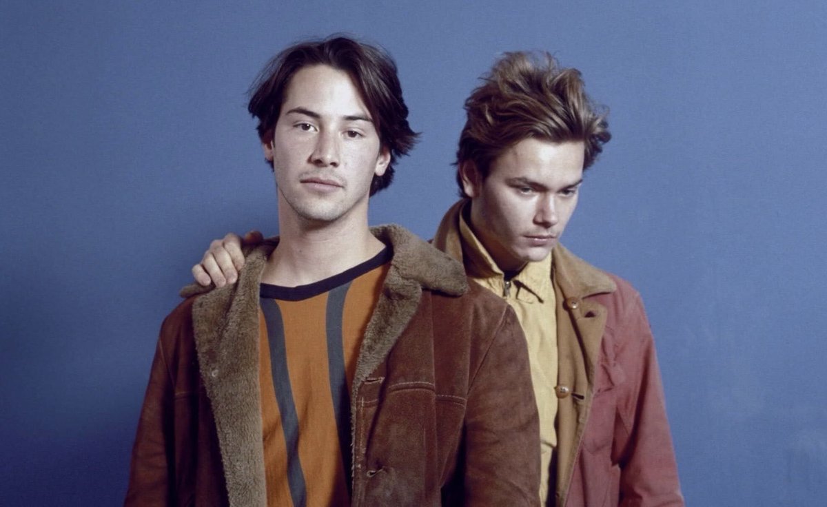 Screen time data for My Own Private Idaho (1991) - River Phoenix - 56:33 (54.40%) - Keanu Reeves - 41:24 (39.83%) - William Richert - 13:52 (13.34%) - Udo Kier - 6:52 (6.61%) - Chiara Caselli - 6:49 (6.56%) - James Russo - 5:31 (5.31%)