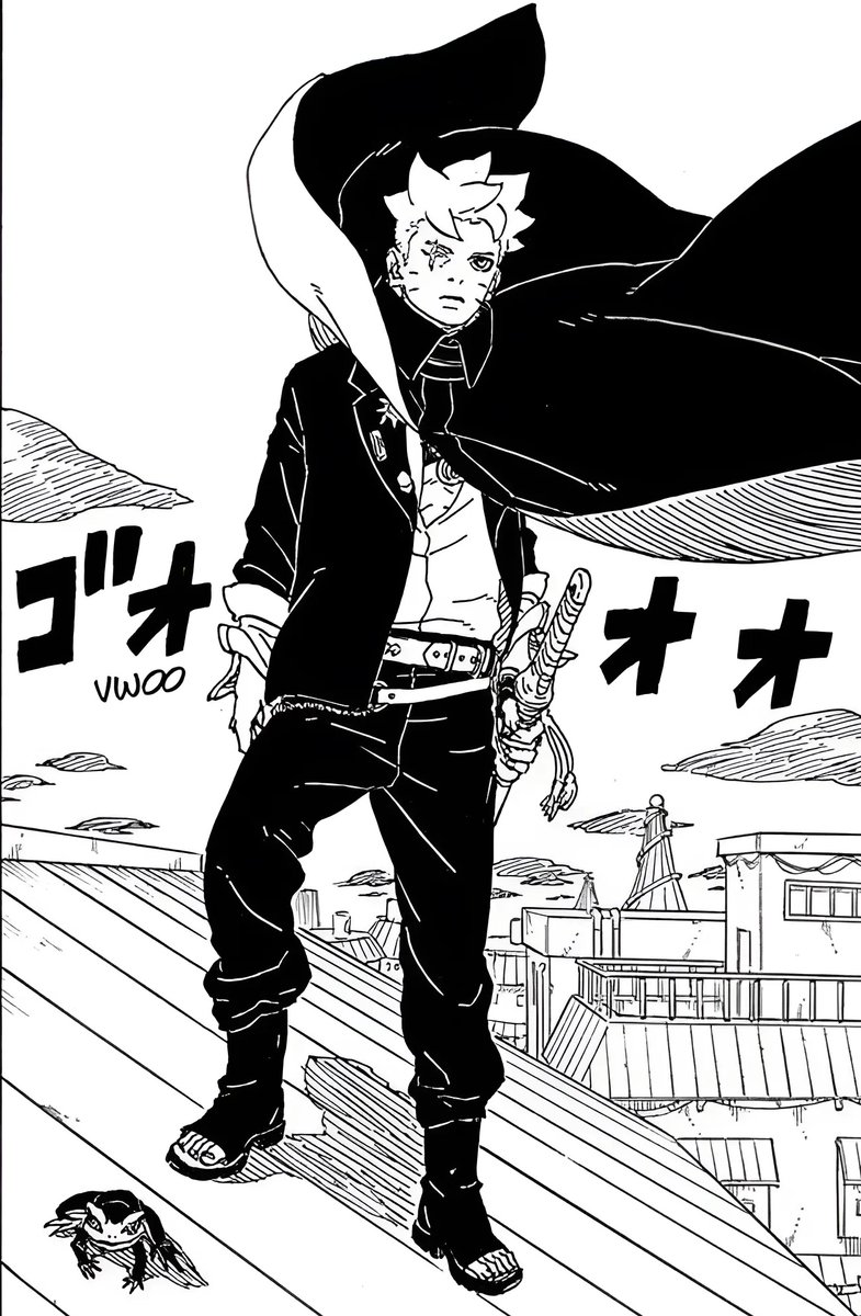 This is that one boruto panel in every chapter of tbv...