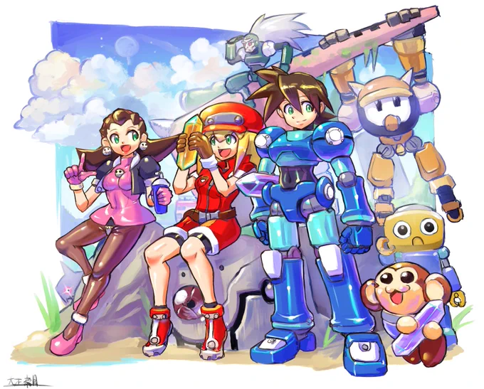 #ロックマンDASH24周年 